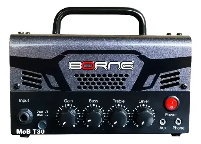 Amplificador Borne Mob T30 Chumbo Chumbo 110v/220v Novo na caixa