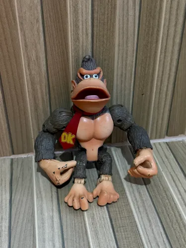 boneco donkey kong nintendo 2000 Mário kart 64