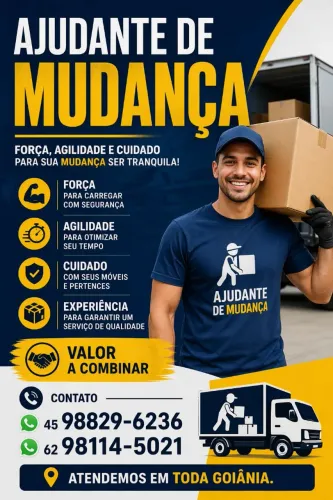AJUDANTE DE MUDANÇA PROFISSIONAL 