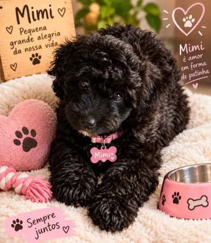 Poodle fêmea