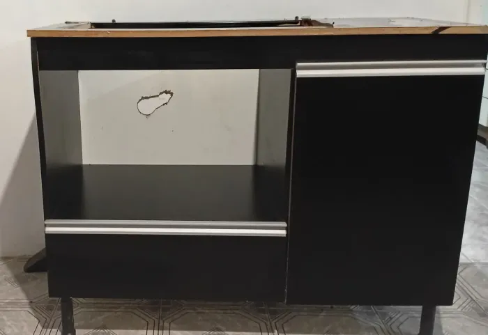 Armário para cooktop