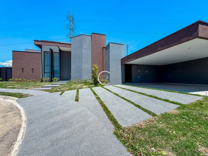 Casa com 3 suítes para comprar | Terras do Vale | 193 m² por R$ 1.600.000 - Condomínio Ter