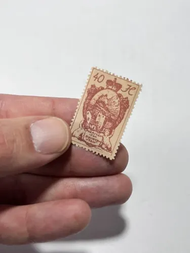 Lote com 5 Selos Antigos de Liechtenstein (1912-1920) - Filatelia e Colecionismo