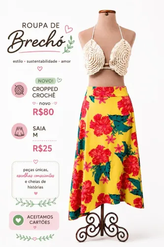 Roupa de Brechó - Em ótima qualidade