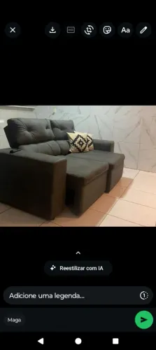 Sofá retrátil