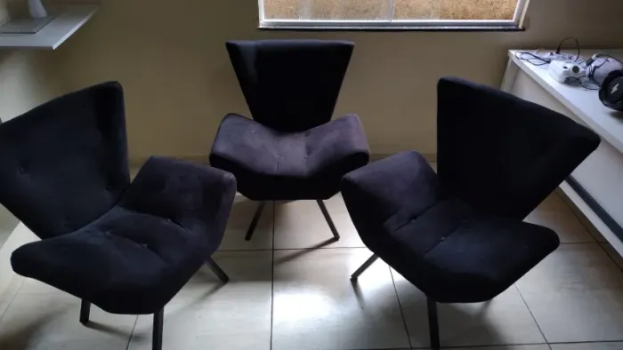 Poltronas design retrô