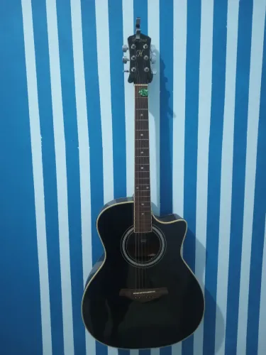 Violão Hofma usado+bag+suporte de parede+capotraste+palheta