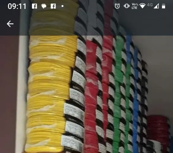 Fios e cabos direto da fabrica
