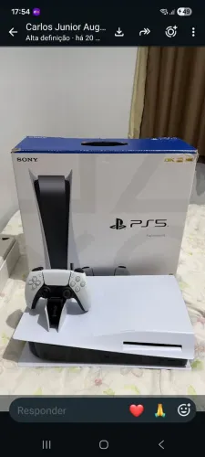 PlayStation 5 Fat com leitor de disco