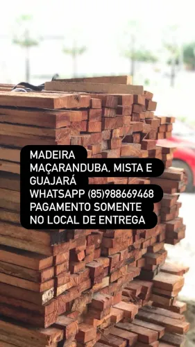 Madeira Maçaranduba,Mista e Guajará