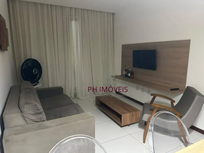 Quarto e Sala em Condomínio Fechado na Barra de São Miguel - 45m²