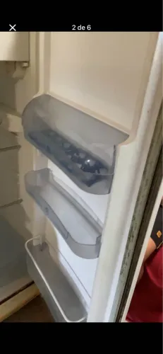 Geladeira e máquina de lavar