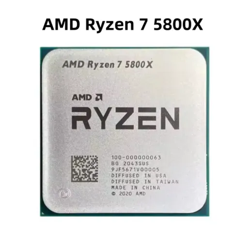 CPU 7 5800x - perfeito estado com caixa