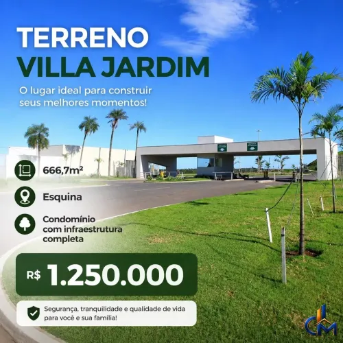 Villa Jardim - Terreno em Condomínio em Condomínio Residencial Vila Jardim, Cuiabá/MT
