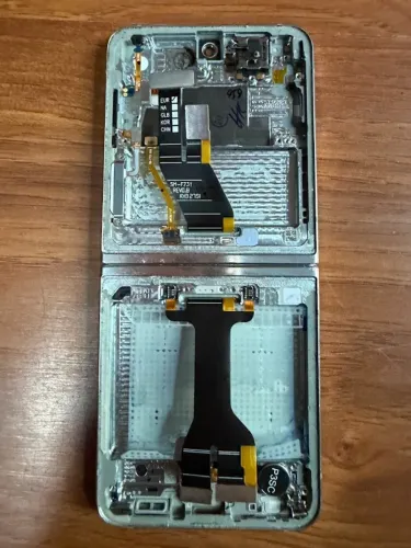 carcaça completa de tela samsung zflip 5 apenas carcaça perfeita tela display esta quebrad