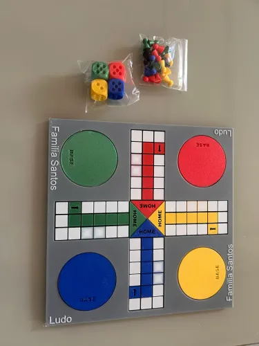 Jogo de Ludo 3D