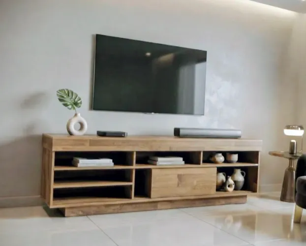 Rack para TV / Sala em Ótimo Estado - Altura: 57cm, largura:1,80cm