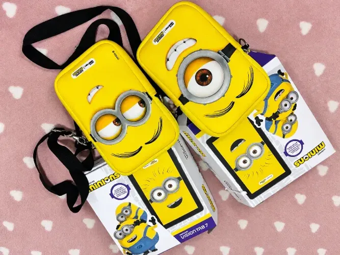 Tablet Infantil com Capa e Bolsa Positivo Vision TAB 7 Minions 64GB 3GB RAM Wi-Fi ,