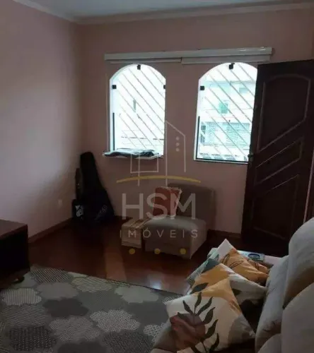 Sobrado para aluguel, 3 quartos, 3 suítes, 5 vagas, Vila Scarpelli - Santo André/SP