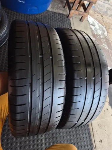 2 pneus 195/55/15 Goodyear originais não reaberto (350 em 3× no ct