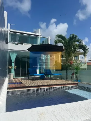 Casa de Alto Padrão na Praia do Cupe | 3 Suítes, Piscina, Hidro e Energia Solar