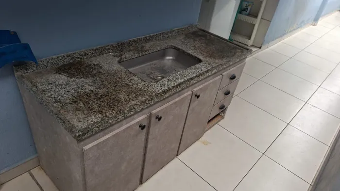 Bancada de cozinha + pia