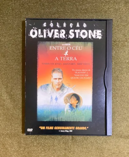DVD Entre o Céu e a Terra (Coleção Oliver Stone:Com Hiep Thi Le Tommy Lee Jones-Joan Chen)