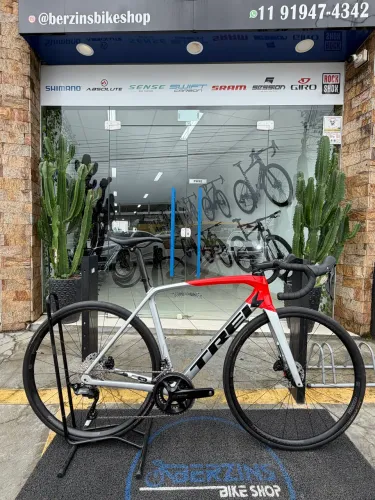 SPEED TREK ÉMONDA SL6 CARBONO - 56 - SHIMANO 105 2x12V NOVO - RODAS BONTRAGER TLR - NF BR