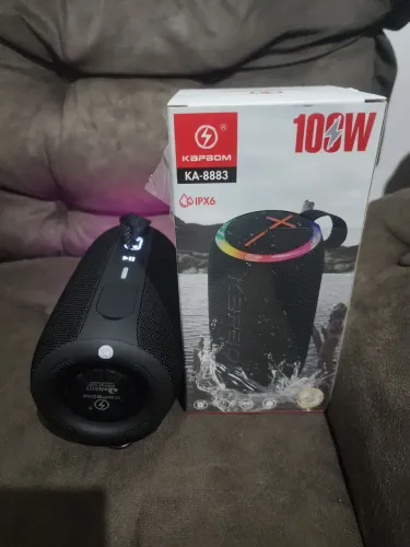 Caixa de som Bluetooth nova