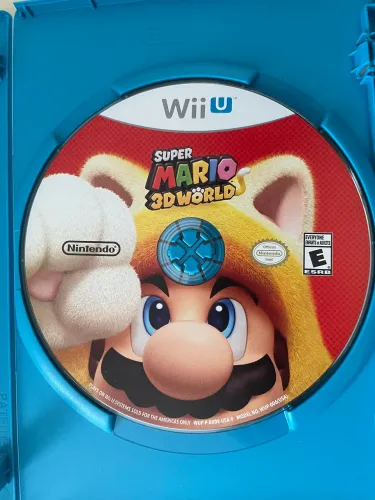 Super Mario 3D World Wii U - Completo - Luva PT-BR + Manual Original