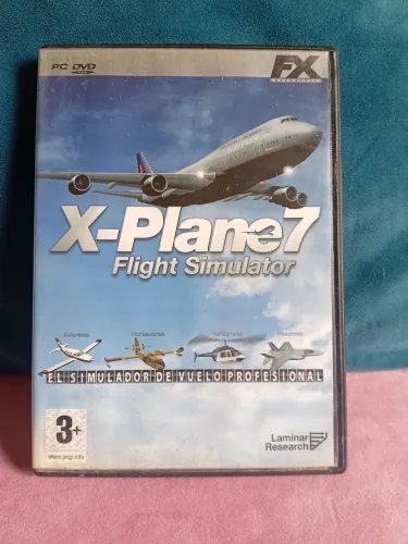 X-Plane 7 Flight Simulator, jogo para PC <br>. X-Plane 7 Flight Simulator, 