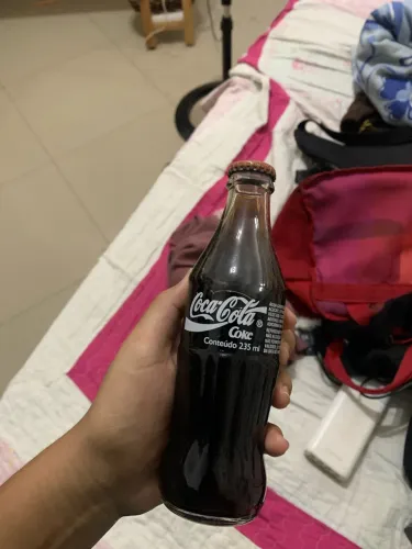 Garrafa Coca-Cola lacrada 1995 + itens