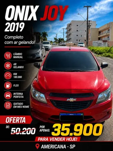 Chevrolet Onix JOY Hatch 1.0 8V Flex Mec. 4P 2019