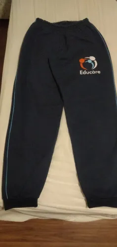 Uniforme escolar colégio Educare calça de moletom tamanho G 