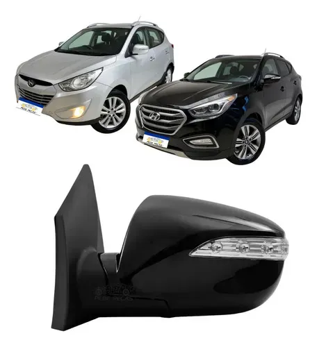 Retrovisor Esquerdo Ix35 2010 2011 2012 2013 2014 Elétrico Esquerdo