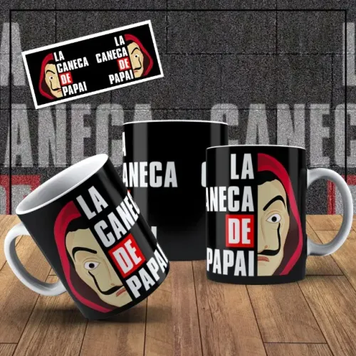 ? Caneca Personalizada com Entrega Rápida - Dia dos Pais