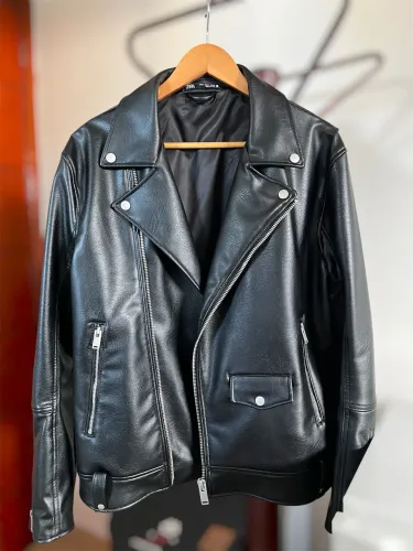 Jaqueta de Couro ZARA