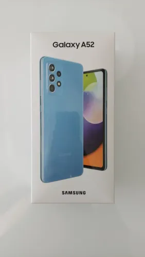 Samsung Galaxy A52 Dual SIM 128 GB azul 6 GB RAM - Ótimo estado