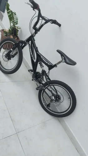 Bicicleta aro 20 full Suspensão
