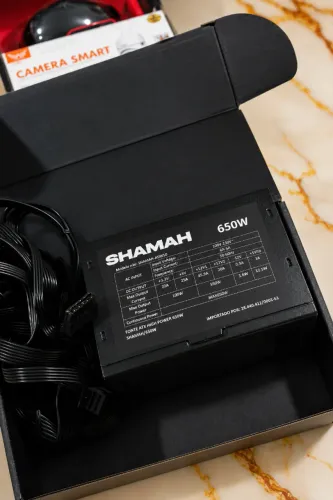 FONTE SHAMAH 650W ATX - PARA PC