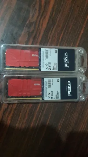 16GB (2x8GB) Memória RAM DDR4 Crucial Ballistix 3000mhz CL15