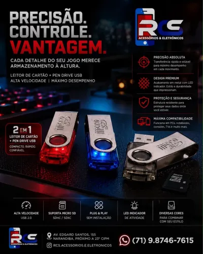 Adaptador De Cartão De Memoria