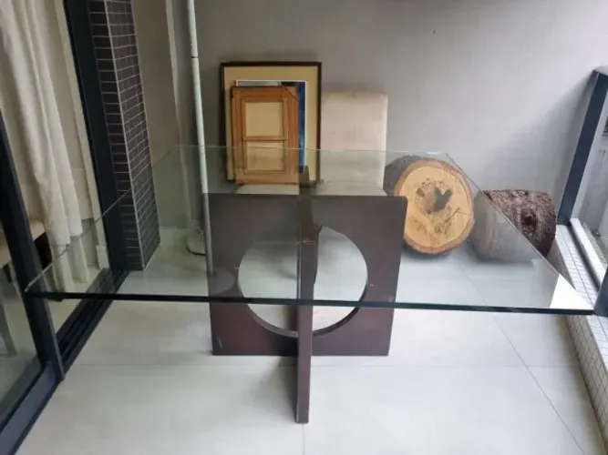 Mesa de vidro Sierra moveis
