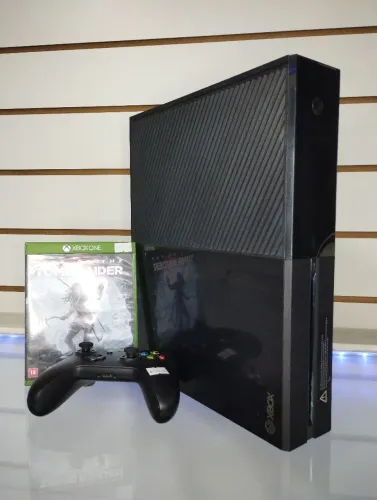 Console Xbox One Fat Preto + Jogo Tomb Raider + 3 Meses Garantia | Zickgames