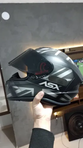 Capacete ASX NOVO venda ou troca