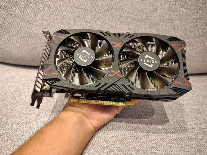 Placa de vídeo AMD Rx 5500 XT - 8G