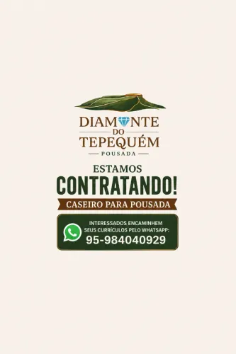 Contrata-se Caseiro para Pousada no Tepequem