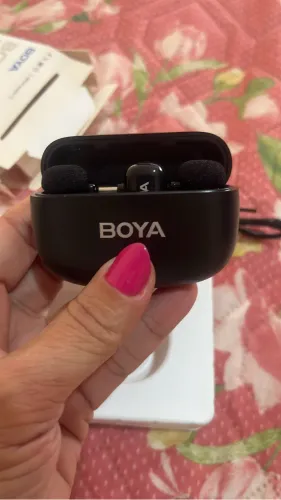 Microfone boya mini 