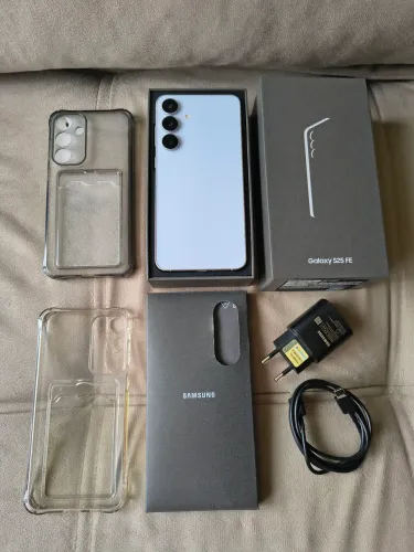 Samsung S25 FE TOP linha novíssimo nota fiscal e garantia loja 