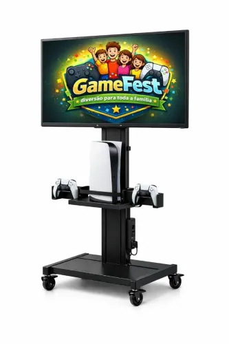 Aluguel de games com tvs para aniversários e eventos apenas R$290. 12 hr
